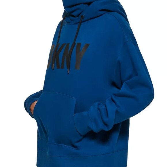 NWT DKNY Sport Women's Pullover Funnel Neck Hoodie Multicolor XS-XL $70 6C089 - Picture 3 of 7